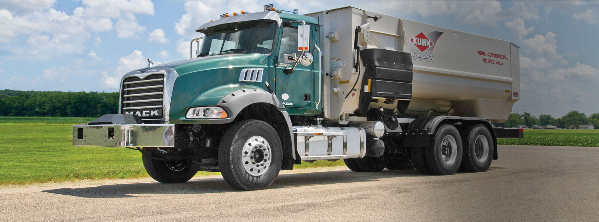 Blue Kuhn Truck